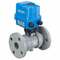Ball valve Series: 21 Type: 3733EE PVC-C Electric operated Flange PN10/16